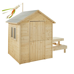 Cabane pour enfant Tiana 2,21 x 1,27 x 1,62 m SOULET