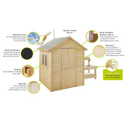 Cabane enfant Jasmine SOULET - Maisonnette d'enfants | SOULET