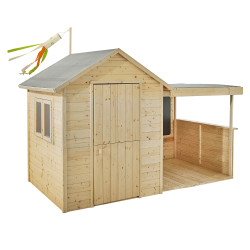 Cabane enfant Sarah SOULET 2,56m - Maisonnette de jardin | SOULET