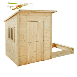 Cabane pour enfant Palm Springs 2,64 x 1,6 x 1,6 m SOULET