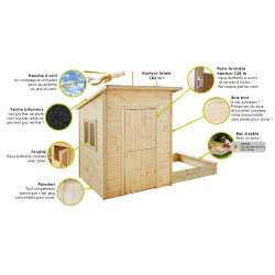 Cabane enfant Palm Springs SOULET - Maisonnette de jardin | SOULET