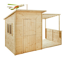 Cabane enfant Santa Barbara SOULET - Maisonnette de jardin | SOULET