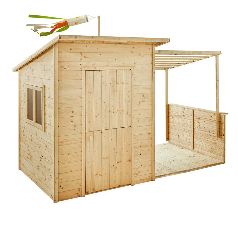 Cabane pour enfant Santa Barbara 2,46 x 1,6 x 1,6 m SOULET