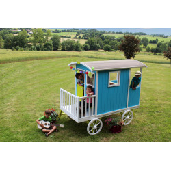Roulotte Carry SOULET pour enfant - Maisonnette d'enfants | SOULET