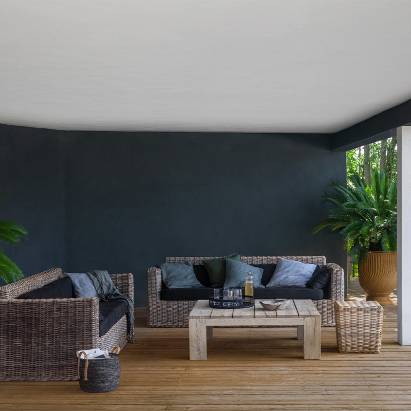 Peinture pour façade Easy Rénovation anthracite mat 2,5 L V33 Peinture pour façade Easy Rénovation anthracite mat 2,5 L V33