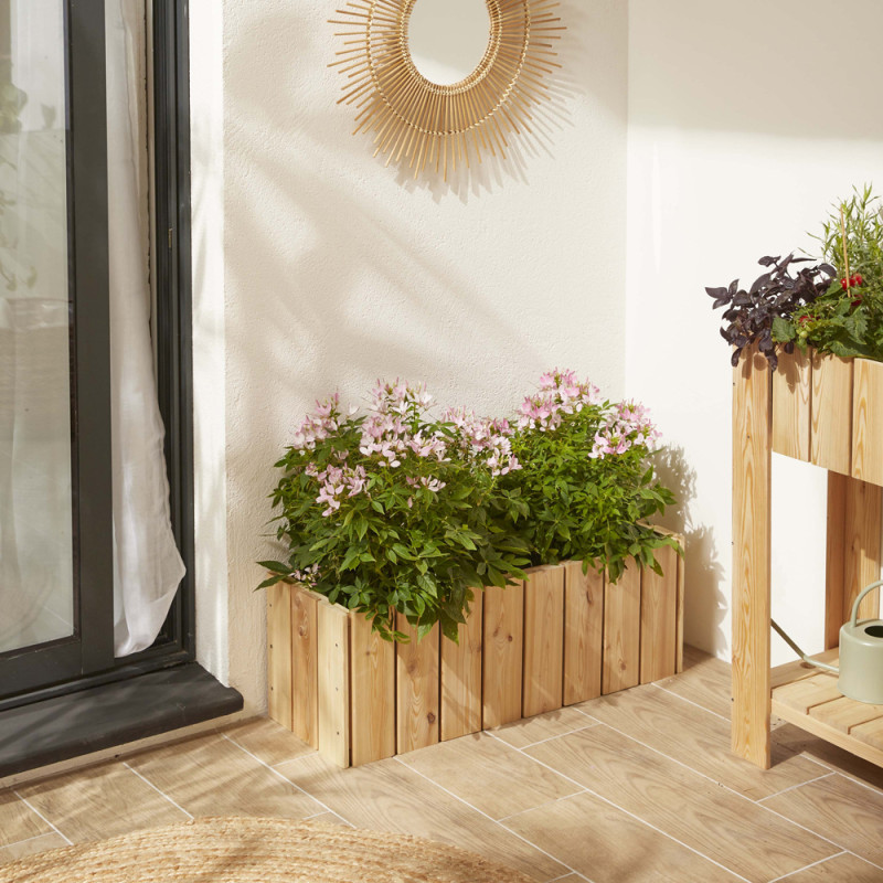 Bac à fleurs Acanta 79x28x28cm – Élégance pour votre jardin
 Bac à fleurs Acanta 79x28x28cm – Élégance pour votre jardin