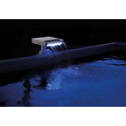 Cascade LED multicolore pour piscine INTEX