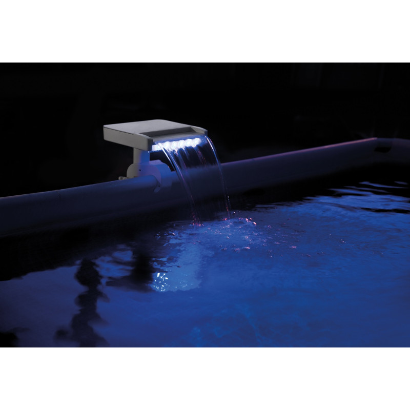 Cascade LED multicolore pour piscine INTEX