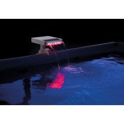 Cascade LED multicolore pour piscine INTEX