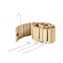 Bordure en rouleau Cala 180x15x1,5cm – Jardin soigné