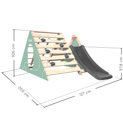 Portique en bois Hercule - Jeux d'extérieur pour enfants | SOULET