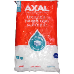 Pastilles de sel adoucisseur 10kg AXAL – Eau pure | AXAL