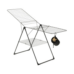 Séchoir sur pieds modèle T noir 20 m BRABANTIA