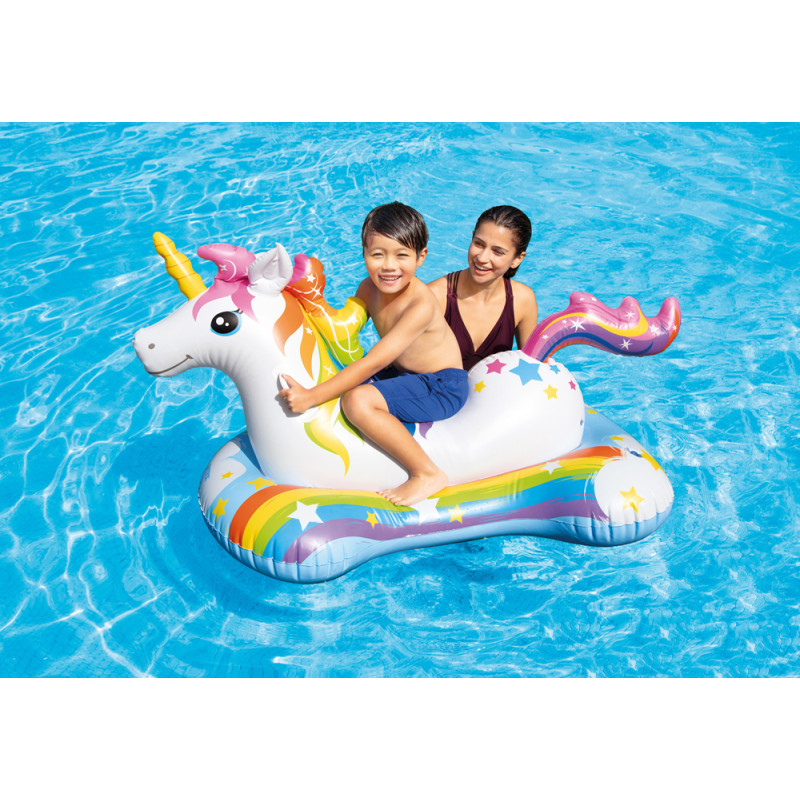 Licorne gonflable 163 x 86 cm INTEX Licorne gonflable 163 x 86 cm INTEX