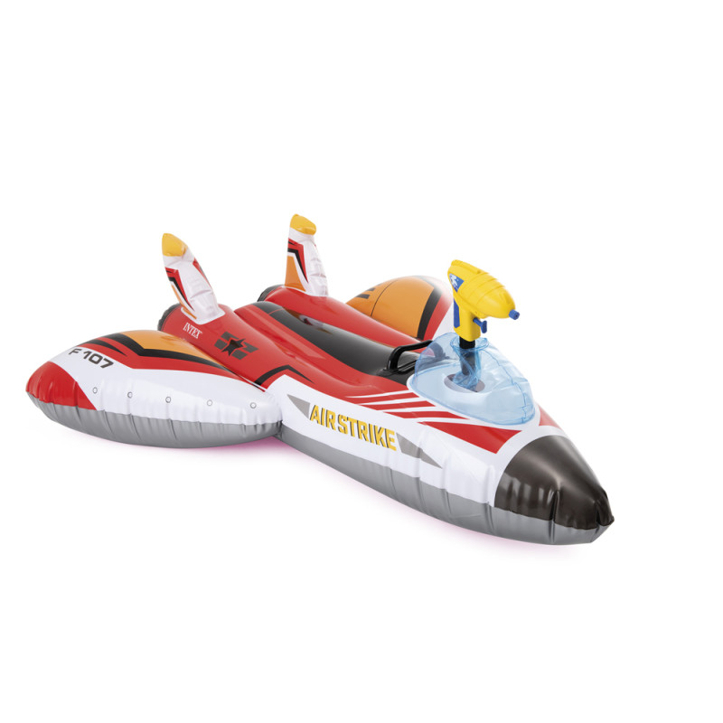 Avion gonflable avec fusil à eau 117 x 117 cm INTEX