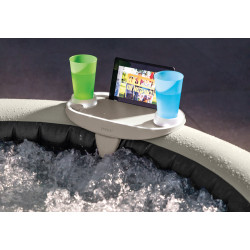 Plateau pour spa avec éclairage LED INTEX