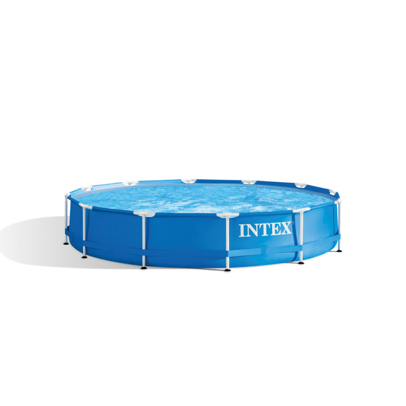 Piscine metal Frame avec pompe Ø 3,66 x 0,76 m INTEX