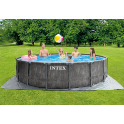 Piscine Baltik avec pompe Ø 4,57 x 1,22 m INTEX
