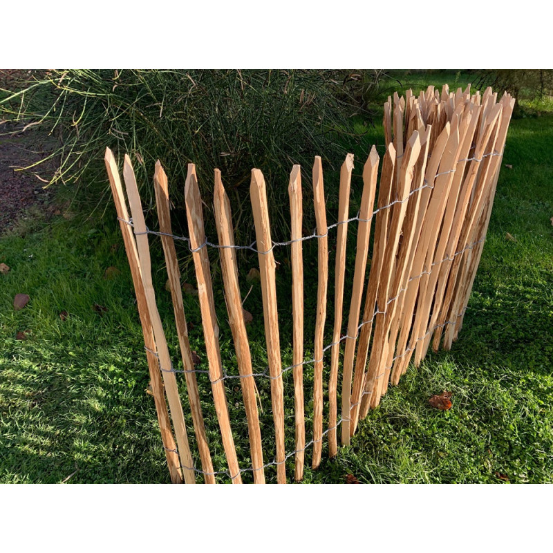 Clôture noisetier SOLID 5x1,5m - Écart 4-5cm - Clôture bois | SOLID Clôture noisetier SOLID 5x1,5m - Écart 4-5cm - Clôture bois | SOLID
