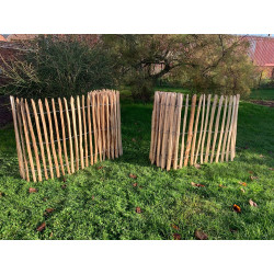 Clôture noisetier SOLID 5x1,5m - Écart 4-5cm - Clôture bois | SOLID Clôture noisetier SOLID 5x1,5m - Écart 4-5cm - Clôture bois | SOLID