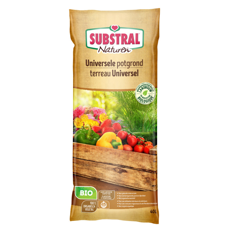 Terreau universel bio Naturen 40 L SUBSTRAL