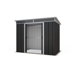 Abri de jardin en métal 2,38 x 1,59 x 2,1 m Abri de jardin en métal 2,38 x 1,59 x 2,1 m