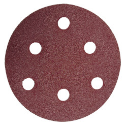Set de disques abrasifs Ø 125 mm 6 pièces FAR TOOLS