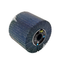 Brosse à lamelles abrasives en oxyde de zirconium Ø 12 x 10 cm FAR TOOLS