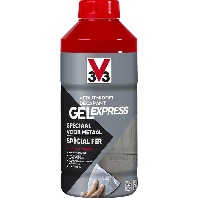 Décapant Gel Express spécial fer 1 L V33