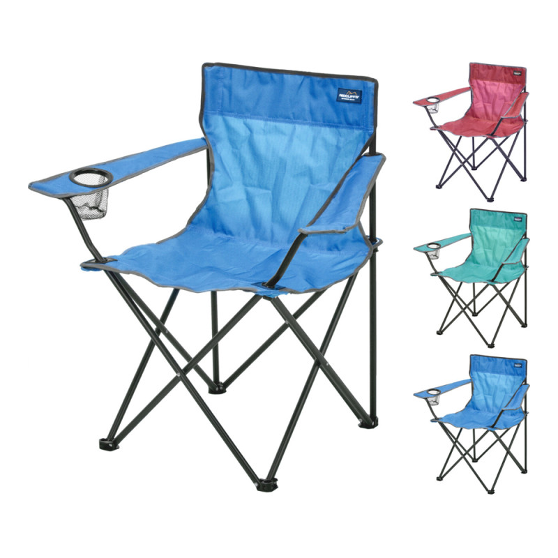 Fauteuil de camping pliant 51 x 42 x 81 cm