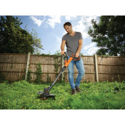 Coupe-bordure sur batterie STC1820PC-QW - 18V - 28 cm - BLACK+DECKER