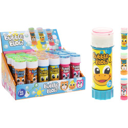 Tube à bulles de savon 60 ml – Jeu d'extérieur amusant

