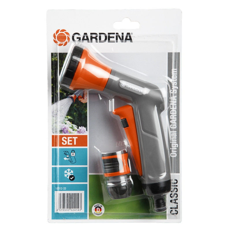 Pistolet d'arrosage Classic avec raccord GARDENA