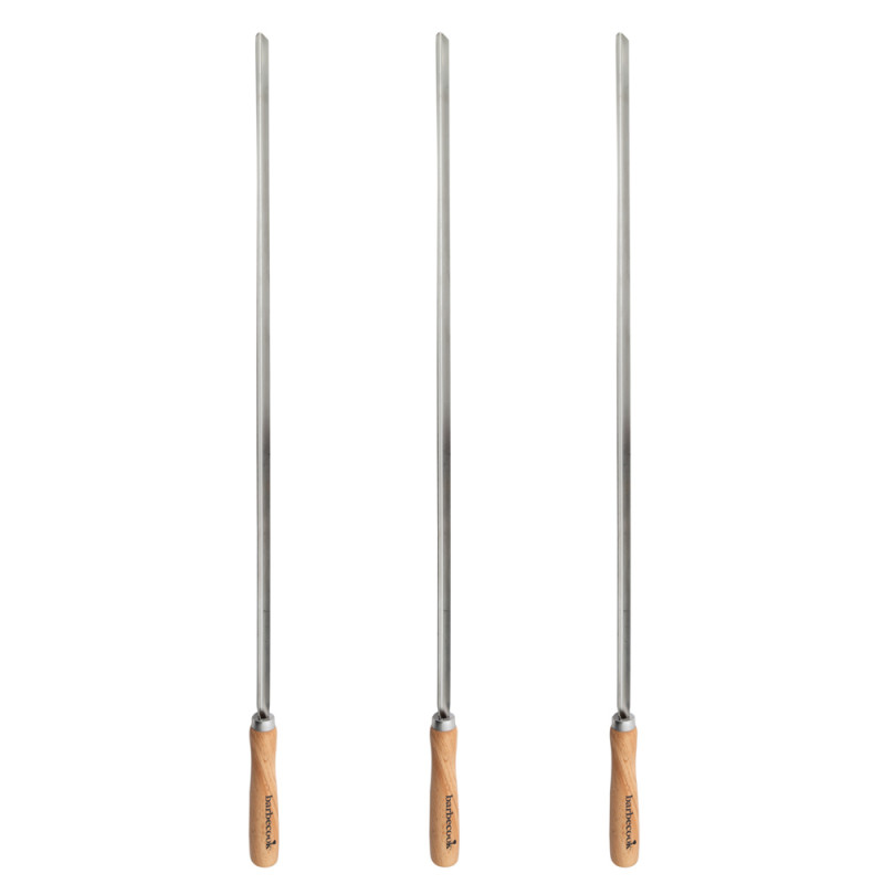 Brochette de barbecue XL 3 pièces BARBECOOK