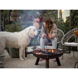 Brasero Ø 75 x 37 cm PEREL Brasero Ø 75 x 37 cm PEREL