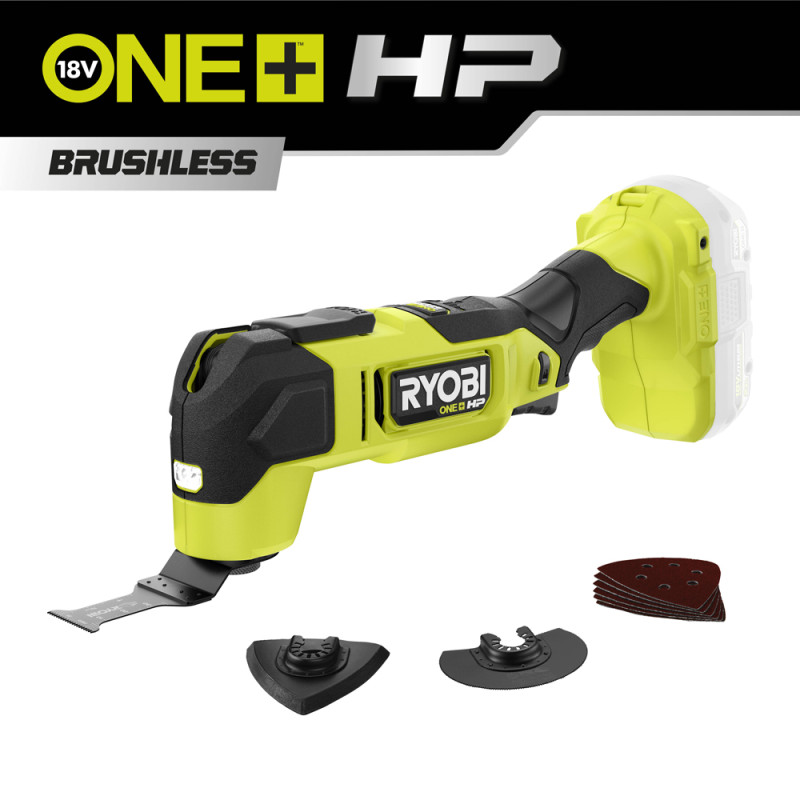 Outil multi-fonctions sur batterie One+ HP RMT18X-0 18 V RYOBI