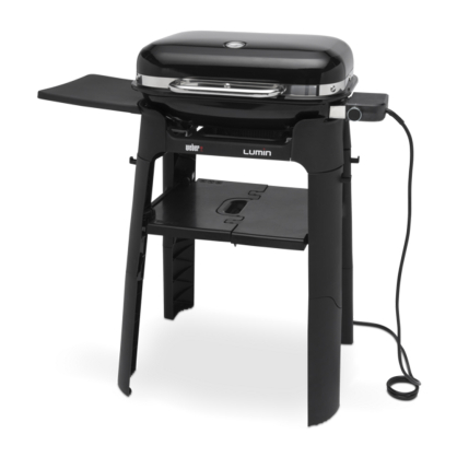 Barbecue électrique Lumin avec support noir WEBER