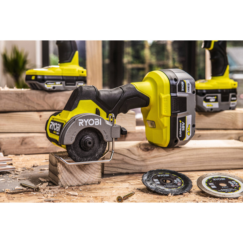 Meuleuse d'angle RYOBI One+ HP RCT18-0 18V sans fil | RYOBI Meuleuse d'angle RYOBI One+ HP RCT18-0 18V sans fil | RYOBI