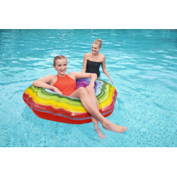 Bouée gonflable arc-en-ciel Ø 115 cm BESTWAY Bouée gonflable arc-en-ciel Ø 115 cm BESTWAY