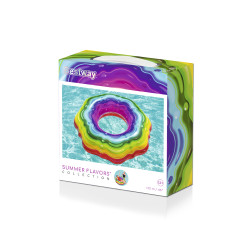Bouée gonflable arc-en-ciel Ø 115 cm BESTWAY Bouée gonflable arc-en-ciel Ø 115 cm BESTWAY