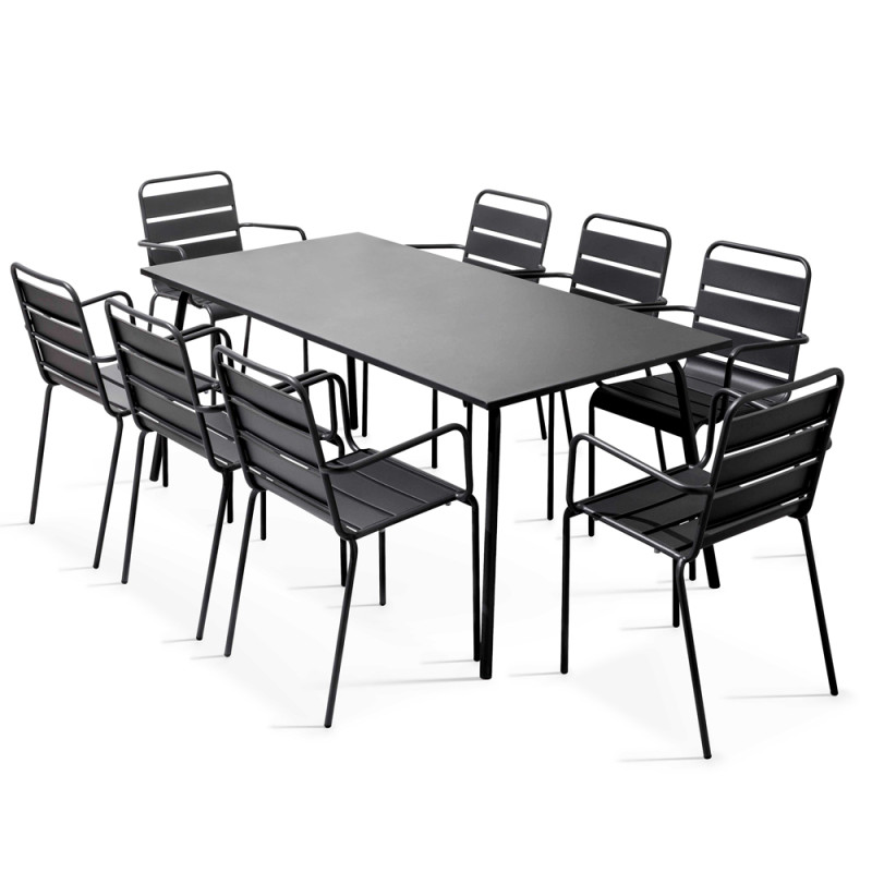 Table de jardin Palavas 180 x 90 x 72 cm Table de jardin Palavas 180 x 90 x 72 cm