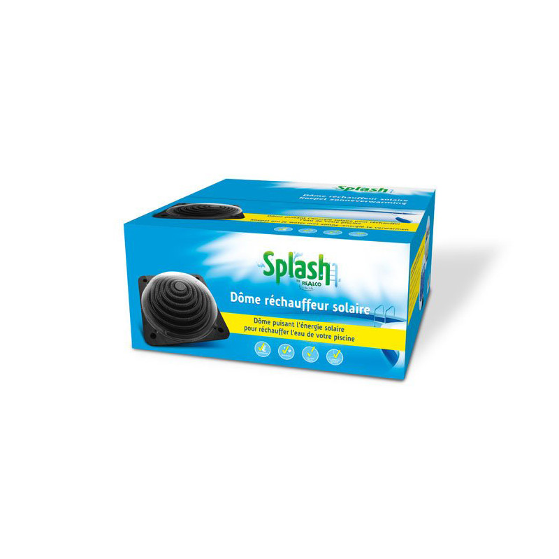 Chauffage solaire pour piscine 10 m³ SPLASH