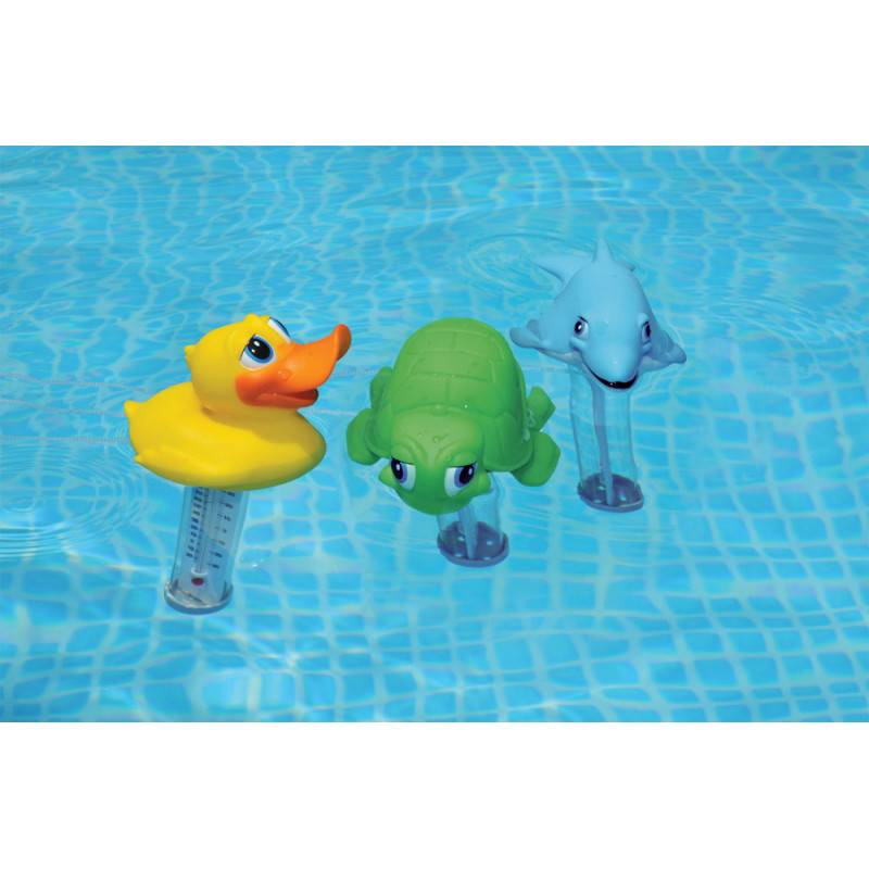 Thermomètre figurine animal 22 cm KOKIDO