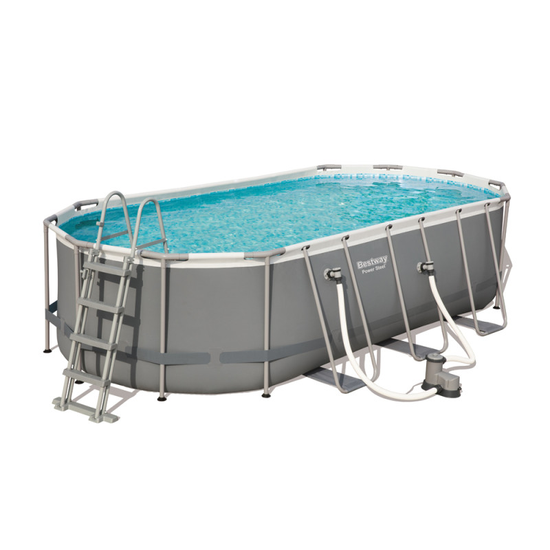 Piscine Power Frame 5,49 x 2,74 x 1,22 m BESTWAY