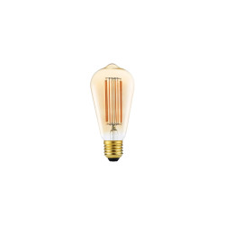 Ampoule LED Filament ST64 7W Blanc Chaud – Éclairage Doux | SYLVANIA
