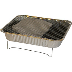 Barbecue au charbon jetable 33,5 x 22 x 8 cm Barbecue au charbon jetable 33,5 x 22 x 8 cm
