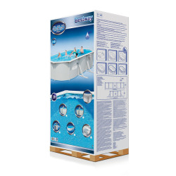 Piscine ovale Hydrium 6,1 x 3,6 x 1,2 m BESTWAY