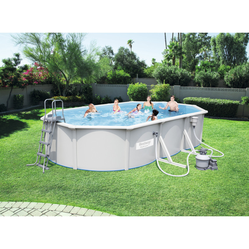 Piscine ovale Hydrium 6,1 x 3,6 x 1,2 m BESTWAY