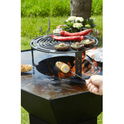Grille surélevée Dynamic Centre Ø 36 cm BARBECOOK Grille surélevée Dynamic Centre Ø 36 cm BARBECOOK