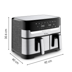 Friteuse à air Dual Easy Fry & Grill YY5233FB MOULINEX